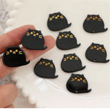 50pcs Animal Cartoon Cats Acrylic Beads DIY Jewelry Earring/Bracelet Accessory