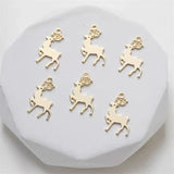50pcs Animals Copper Floating Locket Charms DIY Jewelry Earring/Bracelet Pendant