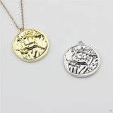 50pcs Deer Pattern Alloy Floating Locket Charms DIY Jewelry Necklace Accessory