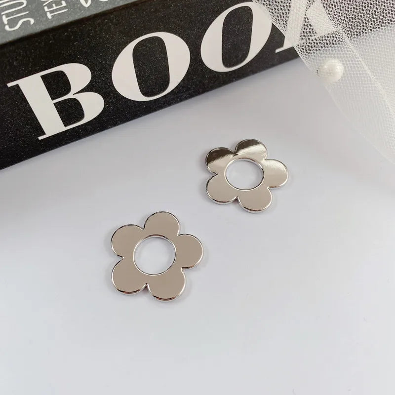 50pcs Cartoon Flowers/Butterfly Alloy Charms for Floating Locket DIY Jewelry