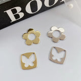 50pcs Cartoon Flowers/Butterfly Alloy Charms for Floating Locket DIY Jewelry