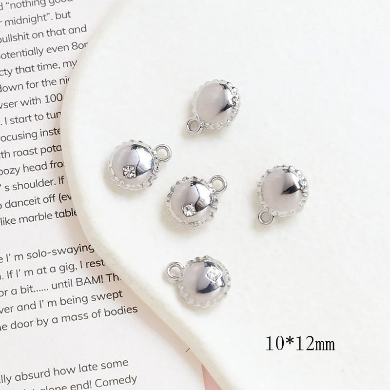 50pcs Cartoon Alloy Locket Charms for DIY Jewelry Earring/Necklace