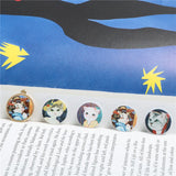 50pcs Cat Pattern Resin Beads DIY Jewelry Accessory