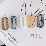 50pcs Acrylic Beads DIY Jewelry Earring/Pendant Accessory