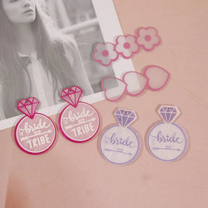 50pcs Acrylic Beads for DIY Jewelry Earrings/Pendants