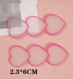 50pcs Acrylic Beads for DIY Jewelry Earrings/Pendants