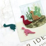 50pcs Animal Dinosaur Dragon Acrylic Beads for DIY Jewelry Earring Pendant