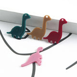 50pcs Animal Dinosaur Dragon Acrylic Beads for DIY Jewelry Earring Pendant