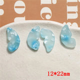 50pcs Cartoon Animal Butterfly Wings Acrylic Beads DIY Jewelry Accessory