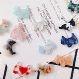 50pcs Cartoon Dogs/Pet Shape Acrylic Beads DIY Jewelry Earring Accessory