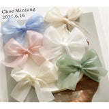 50pcs Cartoon Bow Gauze Bowknot Flowers DIY Jewelry Garment/Hair Accessory