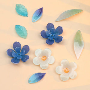50pcs/lot Acrylic Beads DIY Jewelry Earring Garment Hair Accessory