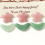 50pcs Cartoon Flowers/Leaves Resin Beads DIY Jewelry Earring/Hair Accessory