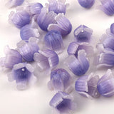 50pcs/lot Lily Flowers Acrylic DIY Jewelry Earring/Garment Pendant