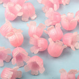 50pcs/lot Lily Flowers Acrylic DIY Jewelry Earring/Garment Pendant