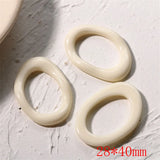 50pcs Resin Beads Irregular Shape DIY Jewelry Earring Accessory