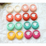 50pcs Resin Beads for DIY Jewelry Earrings Rings Garment Accessory