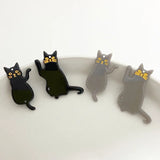 50pcs Cartoon Cat Shape Acrylic Beads DIY Jewelry Earring/Garment/Hair Pendants