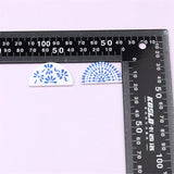 50pcs Flowers Print Acrylic Beads DIY Jewelry Earring Accessory