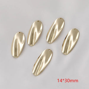 50pcs Copper Floating Locket Charms DIY Earring Accessory
