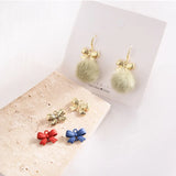 60pcs Cartoon Bowknot Bow Alloy Charms DIY Jewelry Accessory