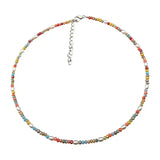 Ruili Layer Crystal Necklace for Spring
