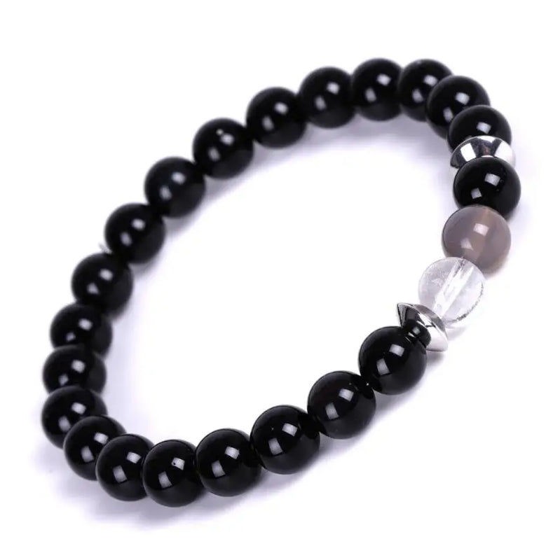 24-hour Natural Stone Time Bracelet for Office Workers