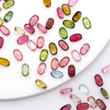 Oval 3x4mm Rubellite Red Tourmaline Loose Gemstone Jewelry