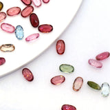 Oval 3x4mm Rubellite Red Tourmaline Loose Gemstone Jewelry