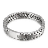 Personalized Titanium Steel Sand Surface Men's Bracelet