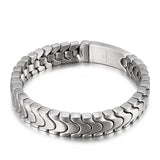 Personalized Titanium Steel Sand Surface Men's Bracelet