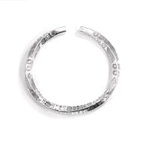 Silver Retro Hieroglyph Totem Bracelet Jewelry