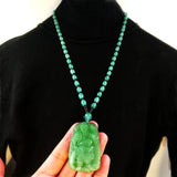 Guanyu Malay Jades Necklace Men's Personality Accessories