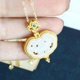 Hetian Jade Pendant Necklace - Chinese Women's Jewelry