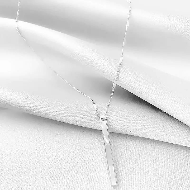 Austrian Shell Long Pendant Necklace Ladies Clavicle Chain Jewelry