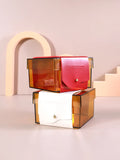 Wedding Candy Box Leather Waist Seal Plastic Box Logo