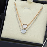 925 Sterling Silver Mini Love Necklace for Girls