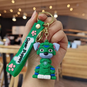 Cartoon Puppy Dog Keychain for Bag Decoration