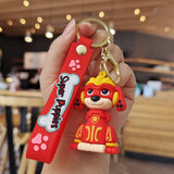 Cartoon Puppy Dog Keychain for Bag Decoration