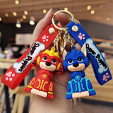 Cartoon Puppy Dog Keychain for Bag Decoration
