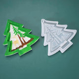 Xmas Tree Silicone Mold for Resin Craft DIY Epoxy