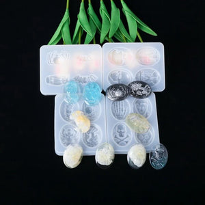 DIY Pendant Jewelry Silicone Mold - Cartoon Animal Charms