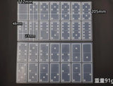 Rectangular Silicone Mold for Resin Jewelry Making