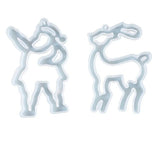 Silicone Mold for DIY Christmas Charms Pendant