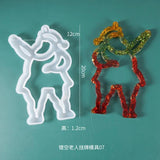 Silicone Mold for DIY Christmas Charms Pendant