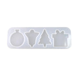 3D Christmas Tree Pendant Mold Epoxy Resin Jewelry Mold
