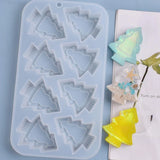 Transparent Silicone Mold for Christmas Tree Table Decoration