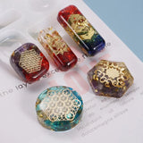 Silicone Mold for DIY Jewelry Resin Geometric Charms Pendant