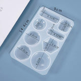 Silicone Mold for DIY Jewelry Resin Geometric Charms Pendant