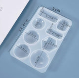 Silicone Mold for DIY Jewelry Resin Geometric Charms Pendant